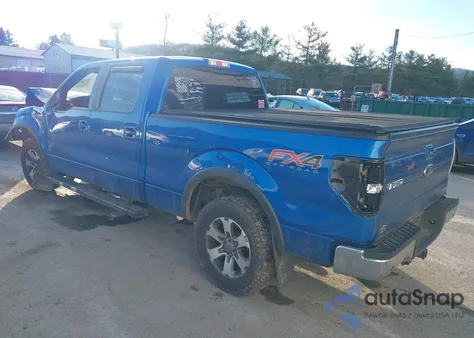 2013 Ford F-150 Fx4 from USA, damaged, VIN 1FTFW1EF2DFB12054